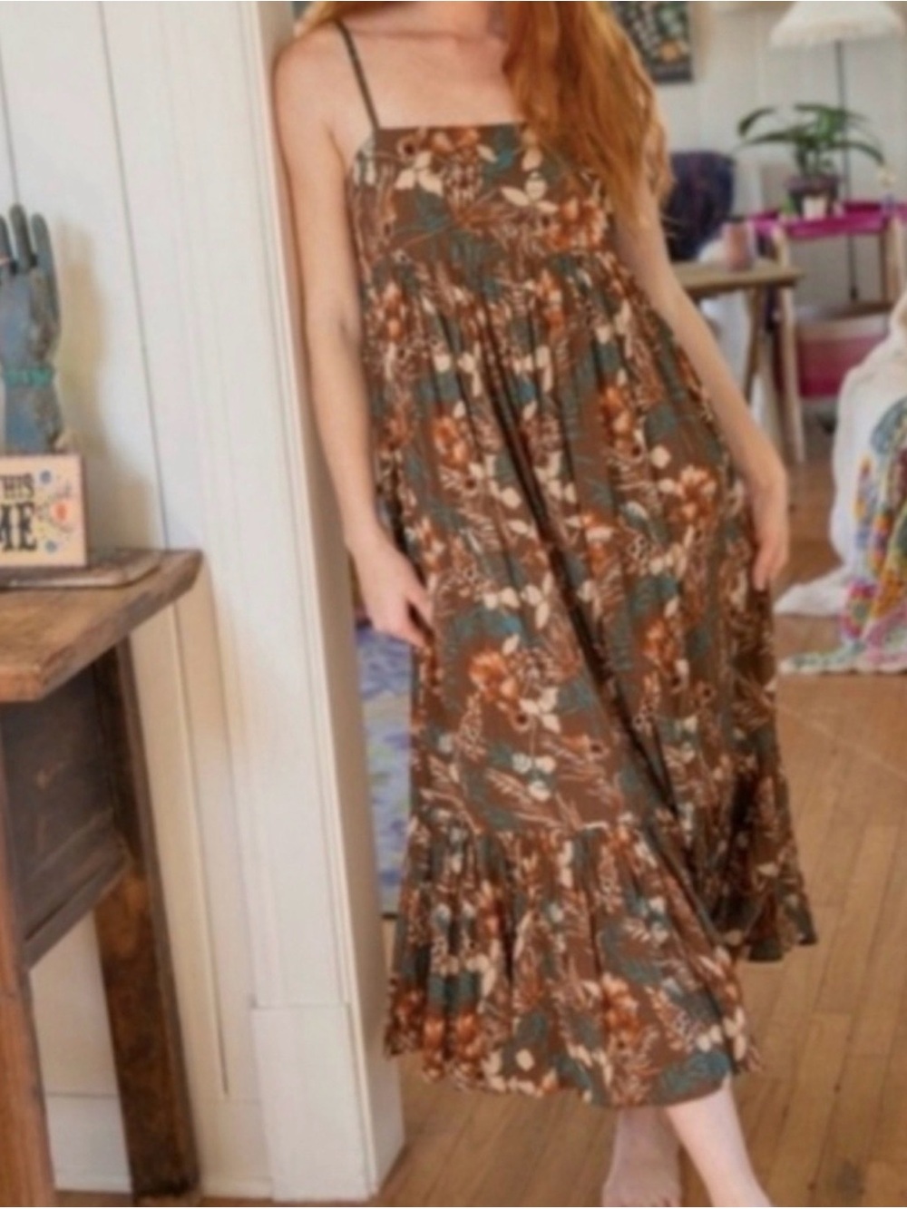 Natural life plaid dress